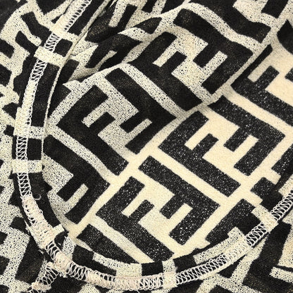 Fendi Camisole Zucca Black Ivory #42