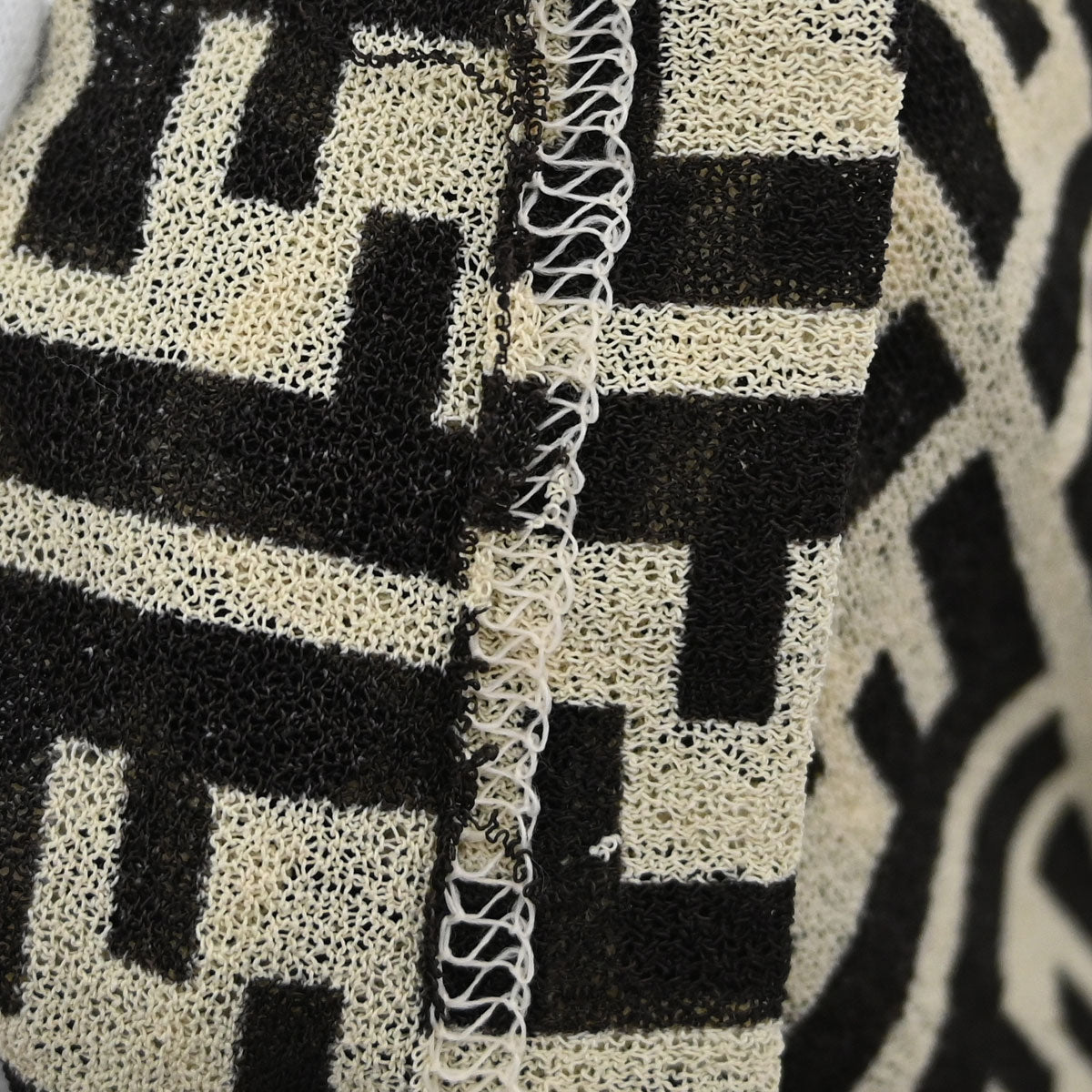 Fendi Camisole Zucca Black Ivory #42