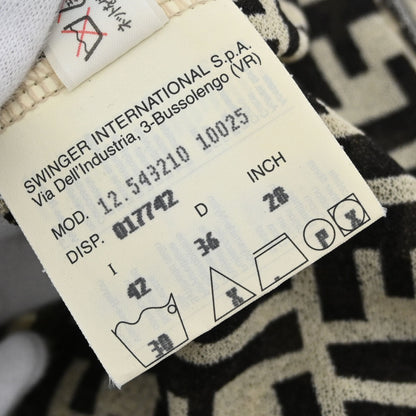 Fendi Camisole Zucca Black Ivory #42