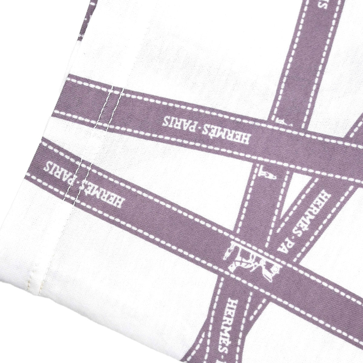Hermes Short Sleeve T-shirt Top White #ME