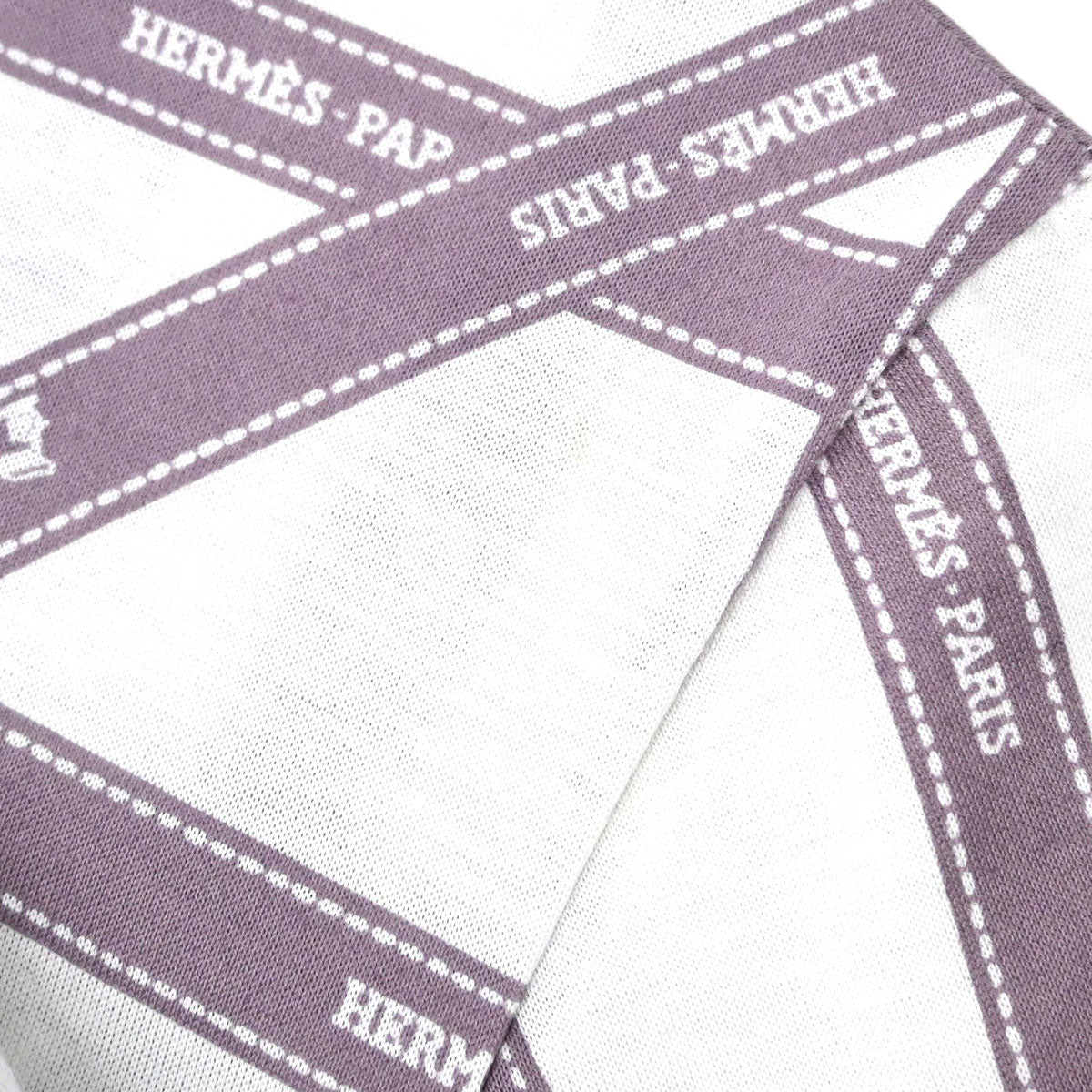 Hermes Short Sleeve T-shirt Top White #ME
