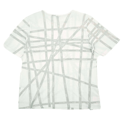 Hermes Short Sleeve T-shirt Top White #SM