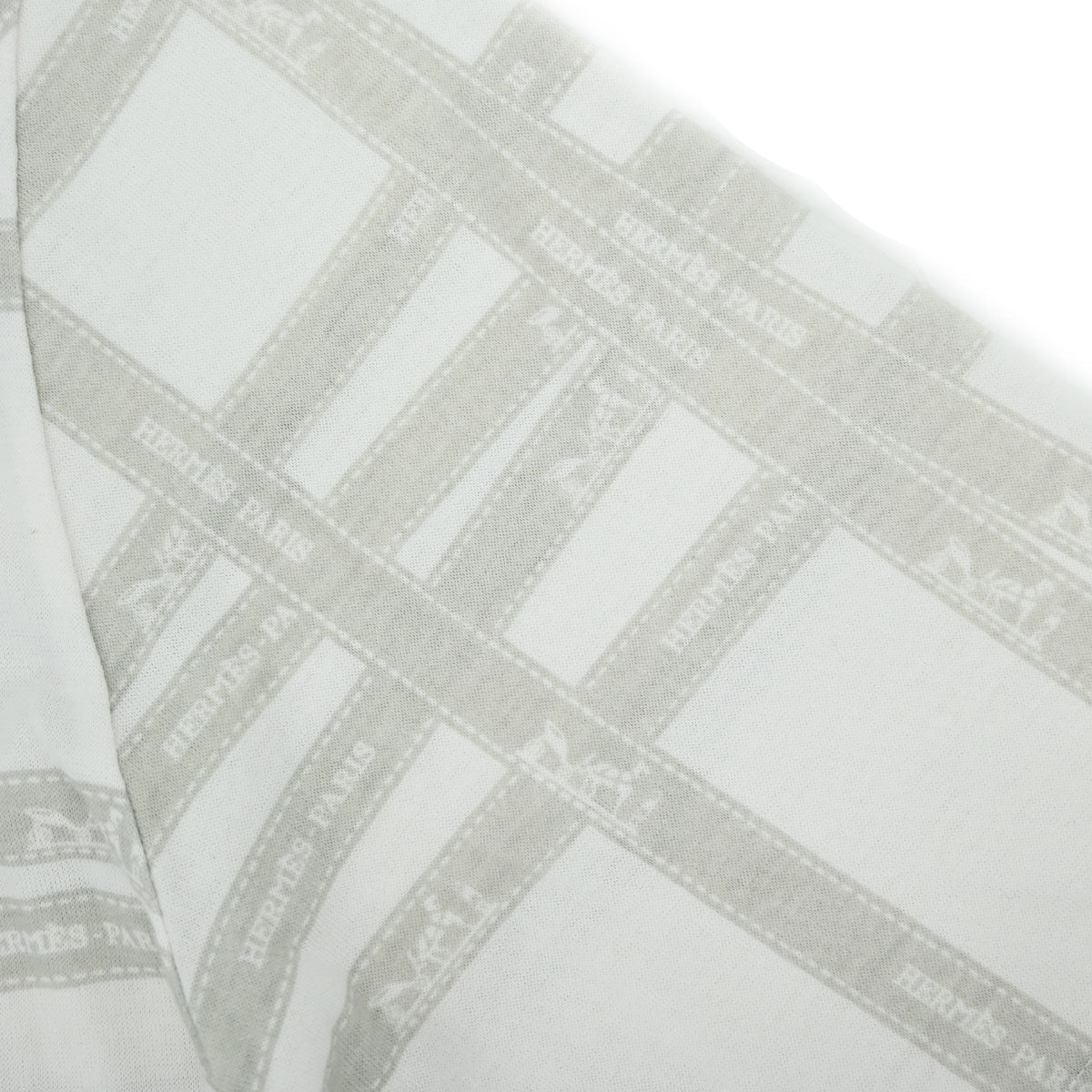 Hermes Short Sleeve T-shirt Top White #SM