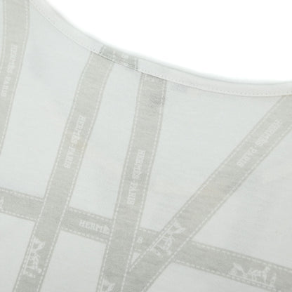 Hermes Short Sleeve T-shirt Top White #SM