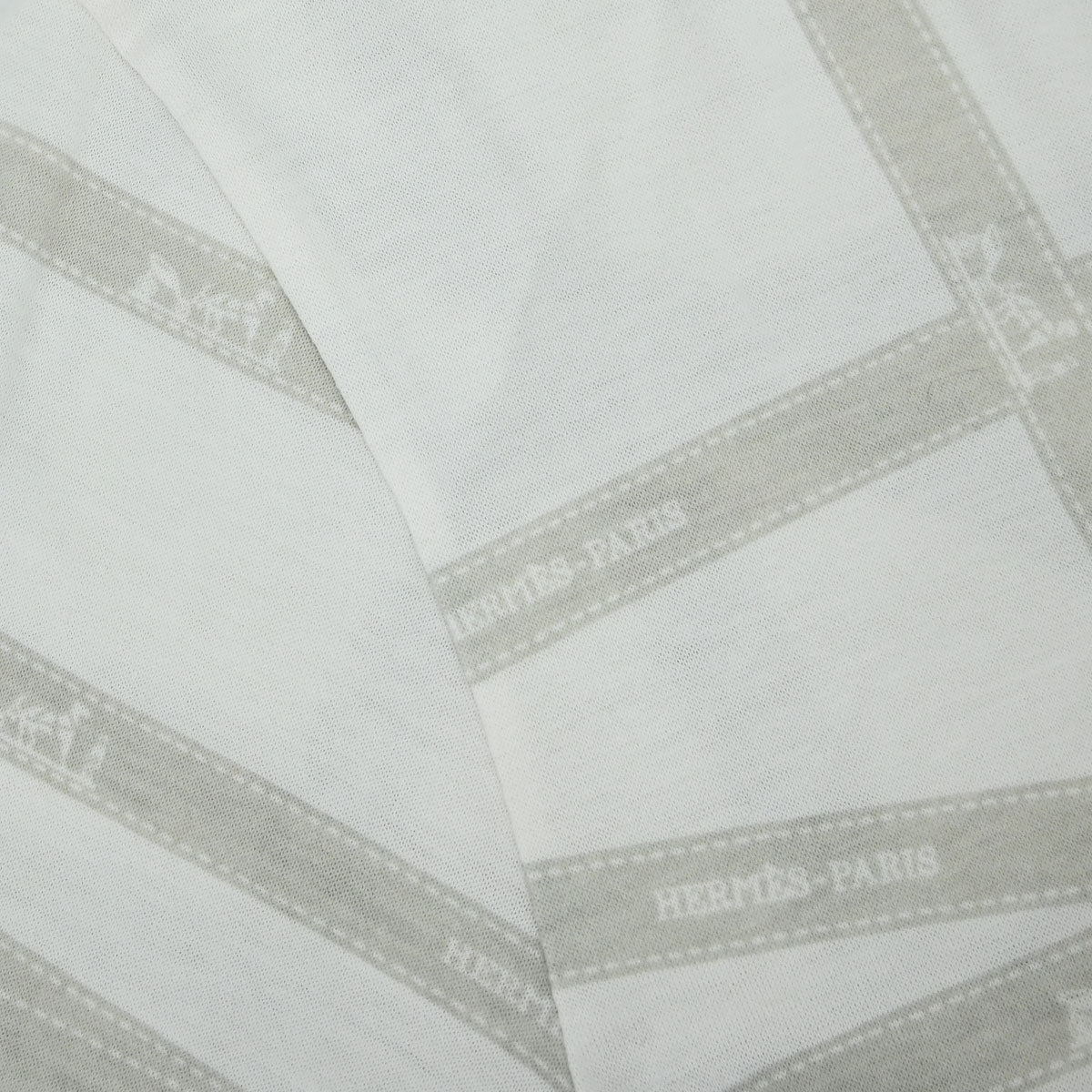 Hermes Short Sleeve T-shirt Top White #SM