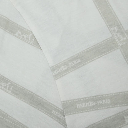 Hermes Short Sleeve T-shirt Top White #SM