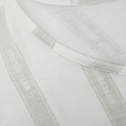 Hermes Short Sleeve T-shirt Top White #SM