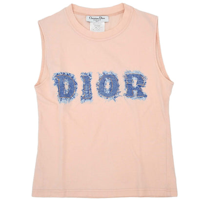 Christian Dior 2003 Sleeveless Tank Top Pink #38