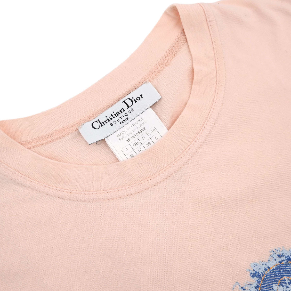 Christian Dior 2003 Sleeveless Tank Top Pink #38