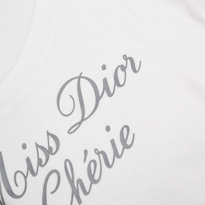 Christian Dior 2005 Short Sleeve Logo T-shirt Top White #42