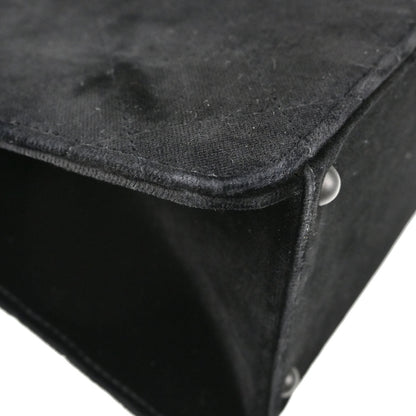 Chanel 1997-1999 Black Velvet Shoulder Bag