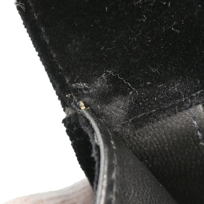 Chanel 1997-1999 Black Velvet Shoulder Bag