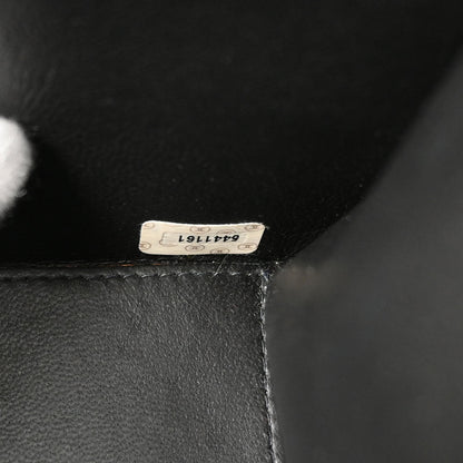Chanel 1997-1999 Black Velvet Shoulder Bag