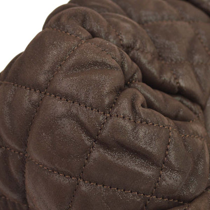 Chanel Brown Calfskin In-The-Mix 2way Tote Handbag