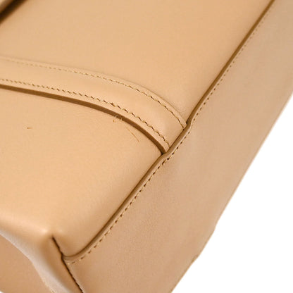 Cartier Beige Leather Cabochon Handbag