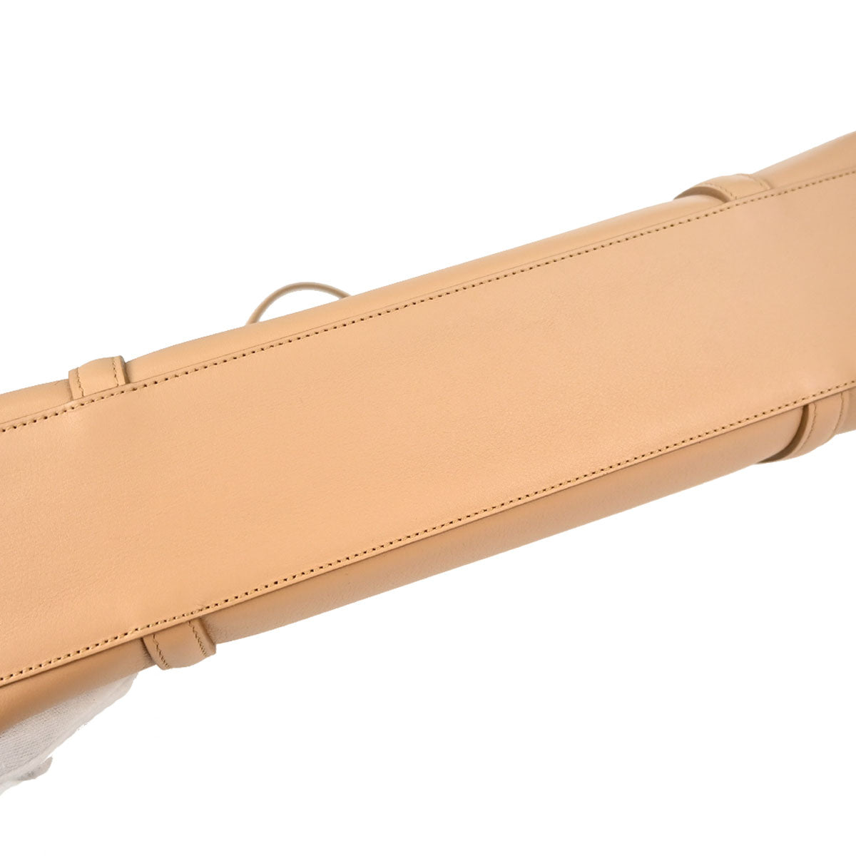 Cartier Beige Leather Cabochon Handbag