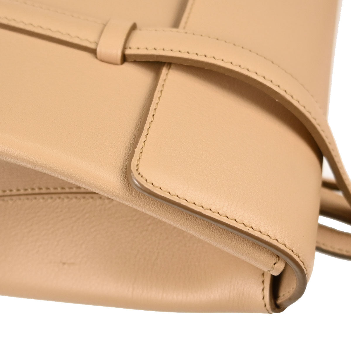 Cartier Beige Leather Cabochon Handbag