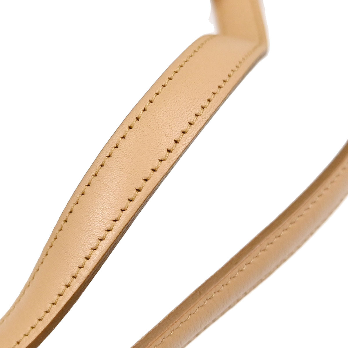 Cartier Beige Leather Cabochon Handbag