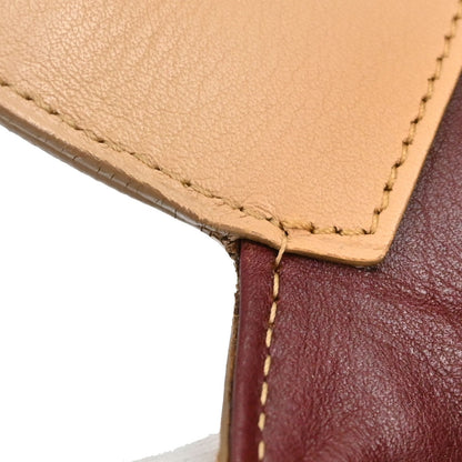 Cartier Beige Leather Cabochon Handbag