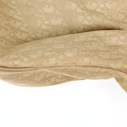 Christian Dior Beige Jacquard Nylon Diorissimo Lovely Handbag