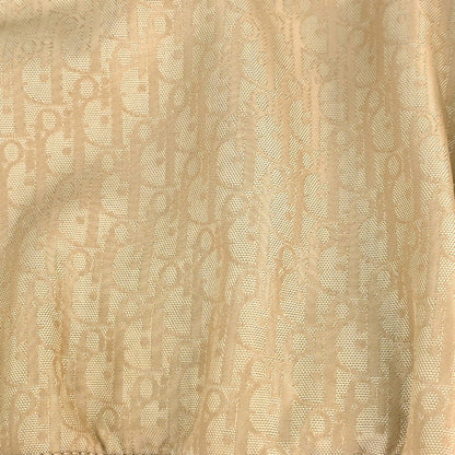 Christian Dior Beige Jacquard Nylon Diorissimo Lovely Handbag