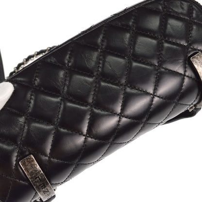 Chanel 2016-2017 Black Calfskin Paris-Salzburg Mountain Backpack