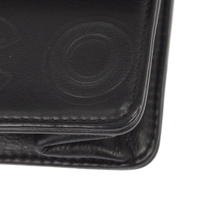 Chanel 2019 Black Embossed Calfskin Coco Shoulder Bag