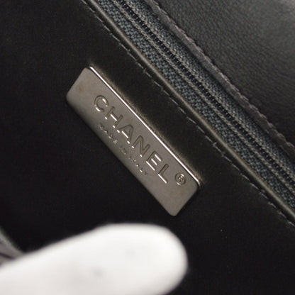 Chanel 2019 Black Embossed Calfskin Coco Shoulder Bag