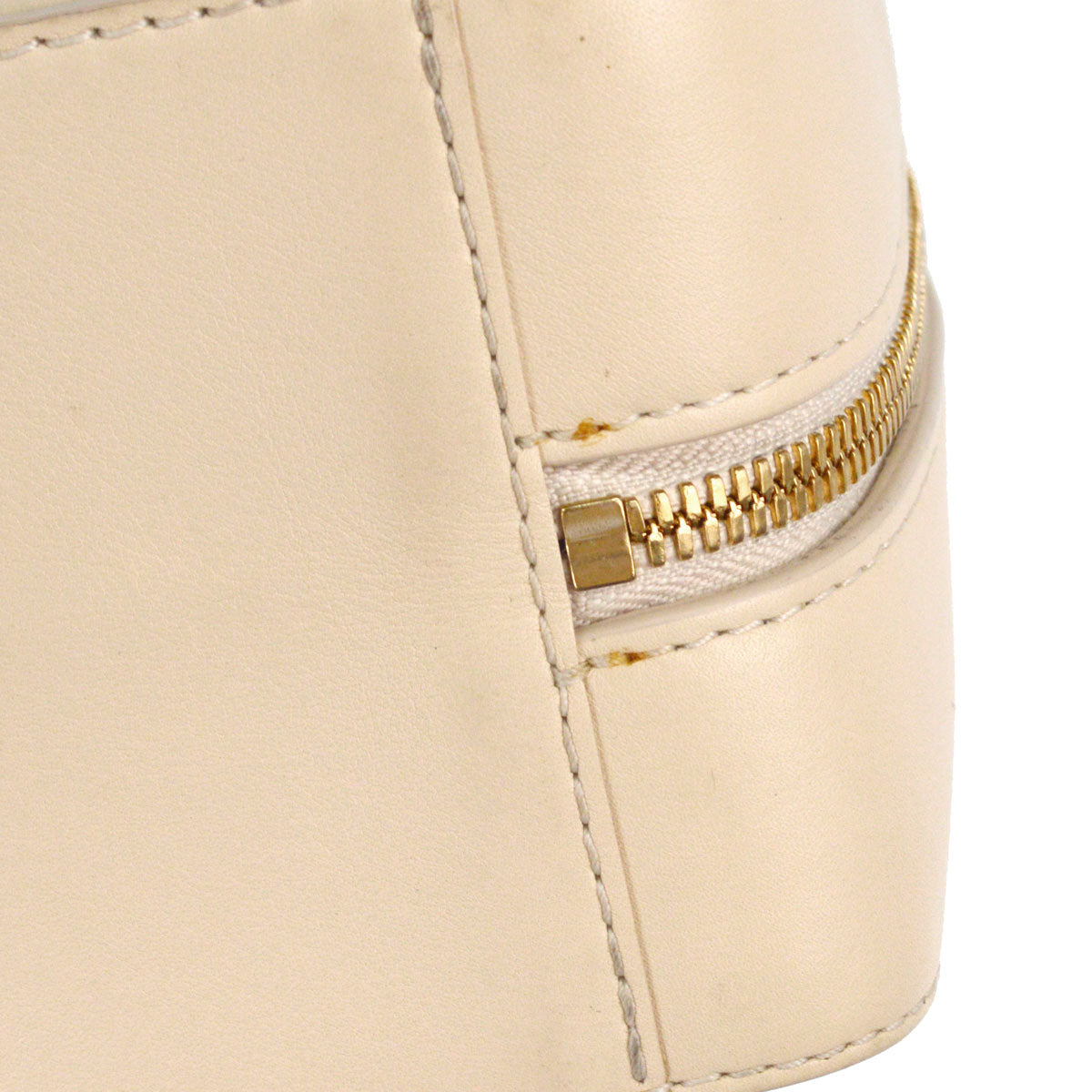 Chanel 2019-2020 Light Beige Lambskin Vanity 2way Shoulder Handbag