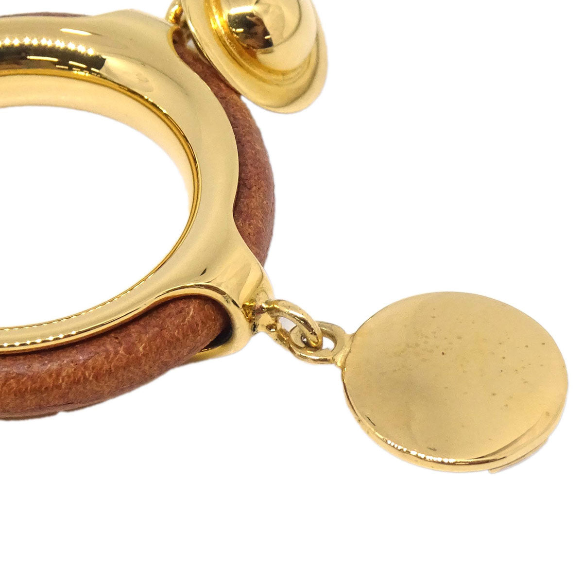Hermes Scarf Ring Gold Saturn Moon Shooting Star Small Good