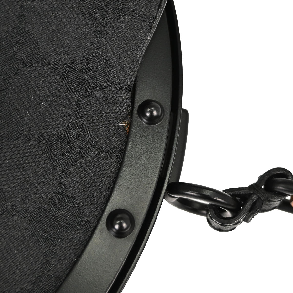 Gucci Black Bamboo GG Handbag