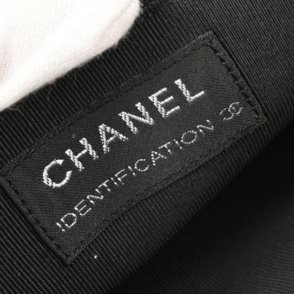 Chanel 1997-1999 Gray Suede Patchwork Reissue Mademoiselle Lock Handbag