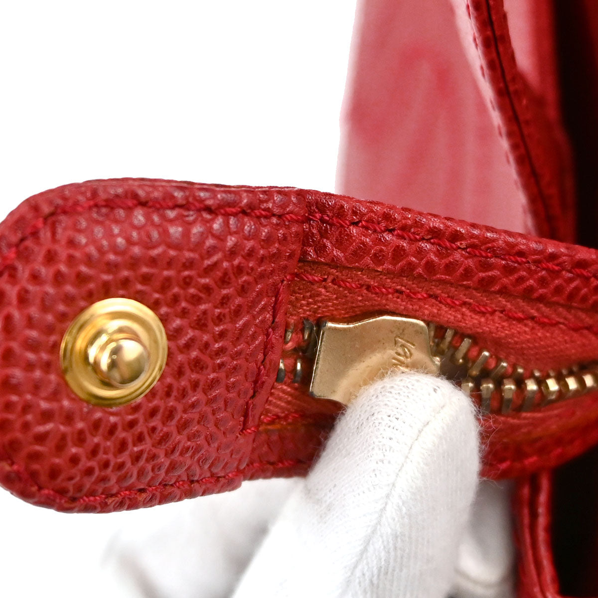 Chanel Red Caviar Skin Tote Handbag