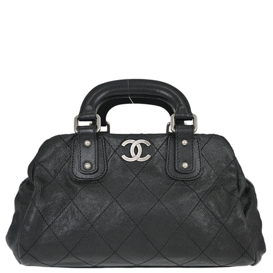 Chanel Black Caviar Skin Outdoor Ligne Dctor Bag