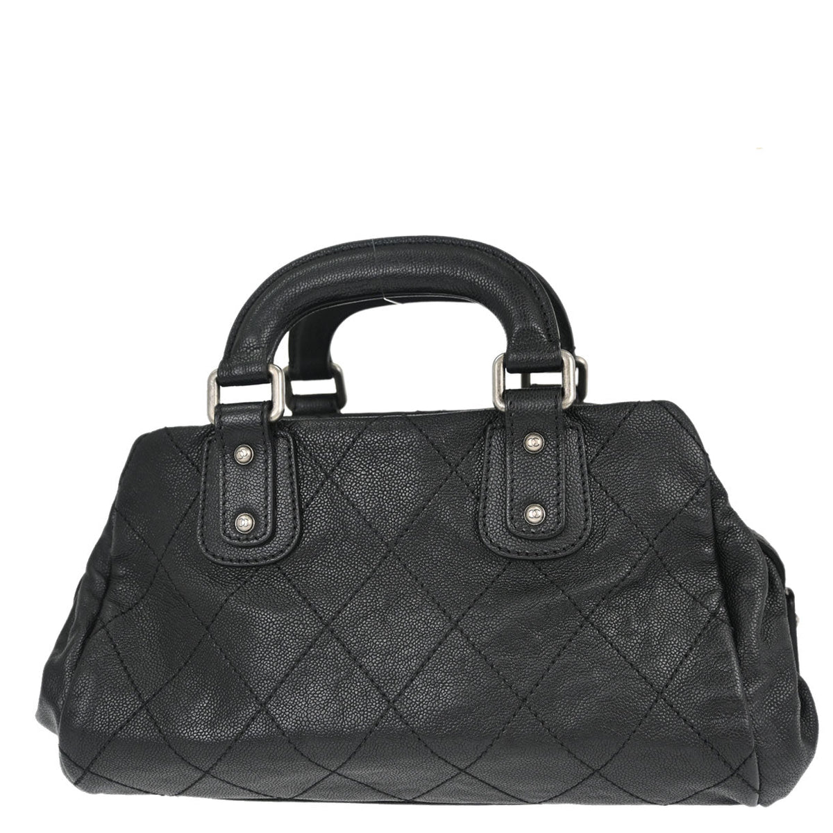 Chanel Black Caviar Skin Outdoor Ligne Dctor Bag