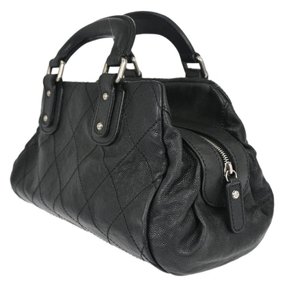 Chanel Black Caviar Skin Outdoor Ligne Dctor Bag