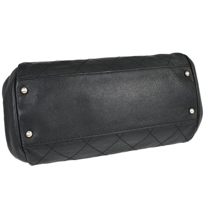 Chanel Black Caviar Skin Outdoor Ligne Dctor Bag