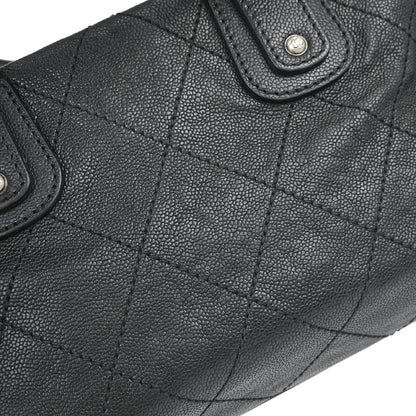 Chanel Black Caviar Skin Outdoor Ligne Dctor Bag
