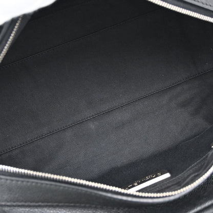 Chanel Black Caviar Skin Outdoor Ligne Dctor Bag