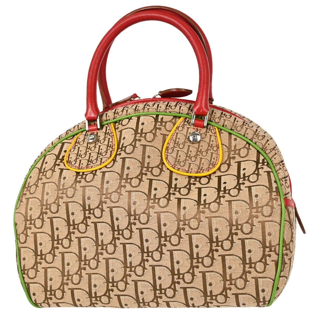 Christian Dior Rasta-Color Trotter Handbag