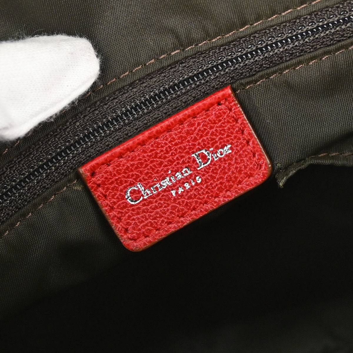 Christian Dior Rasta-Color Trotter Handbag