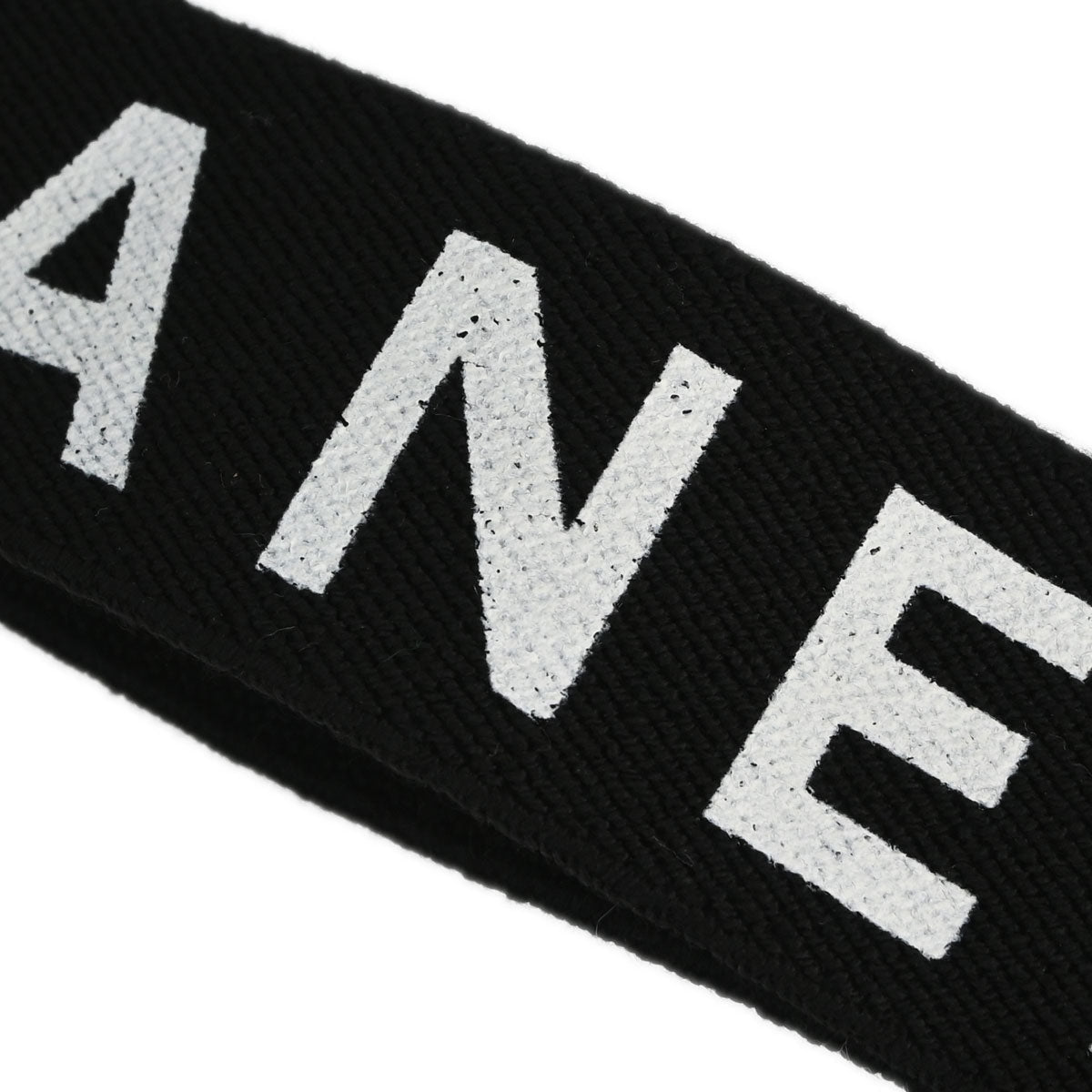 Chanel Black Suspenders Small Good