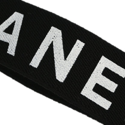 Chanel Black Suspenders Small Good