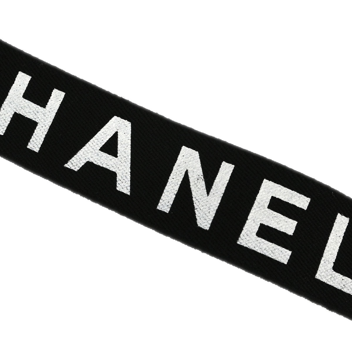 Chanel Black Suspenders Small Good