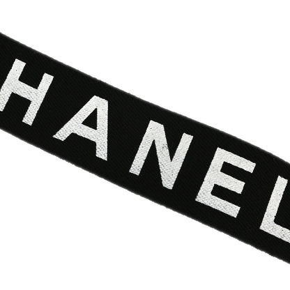 Chanel Black Suspenders Small Good