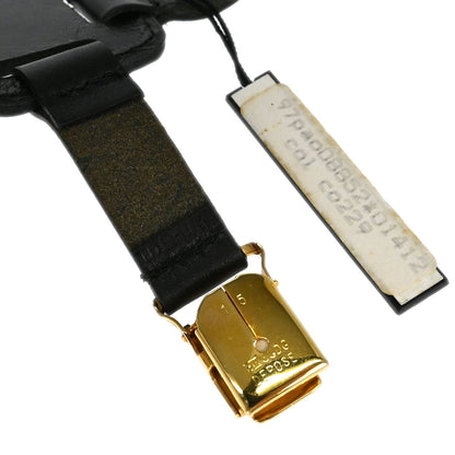 Chanel Black Suspenders Small Good