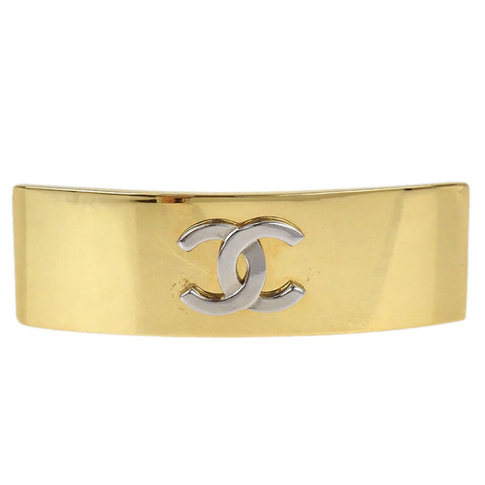 Chanel Barrette Hair Accessories Gold 71/98P