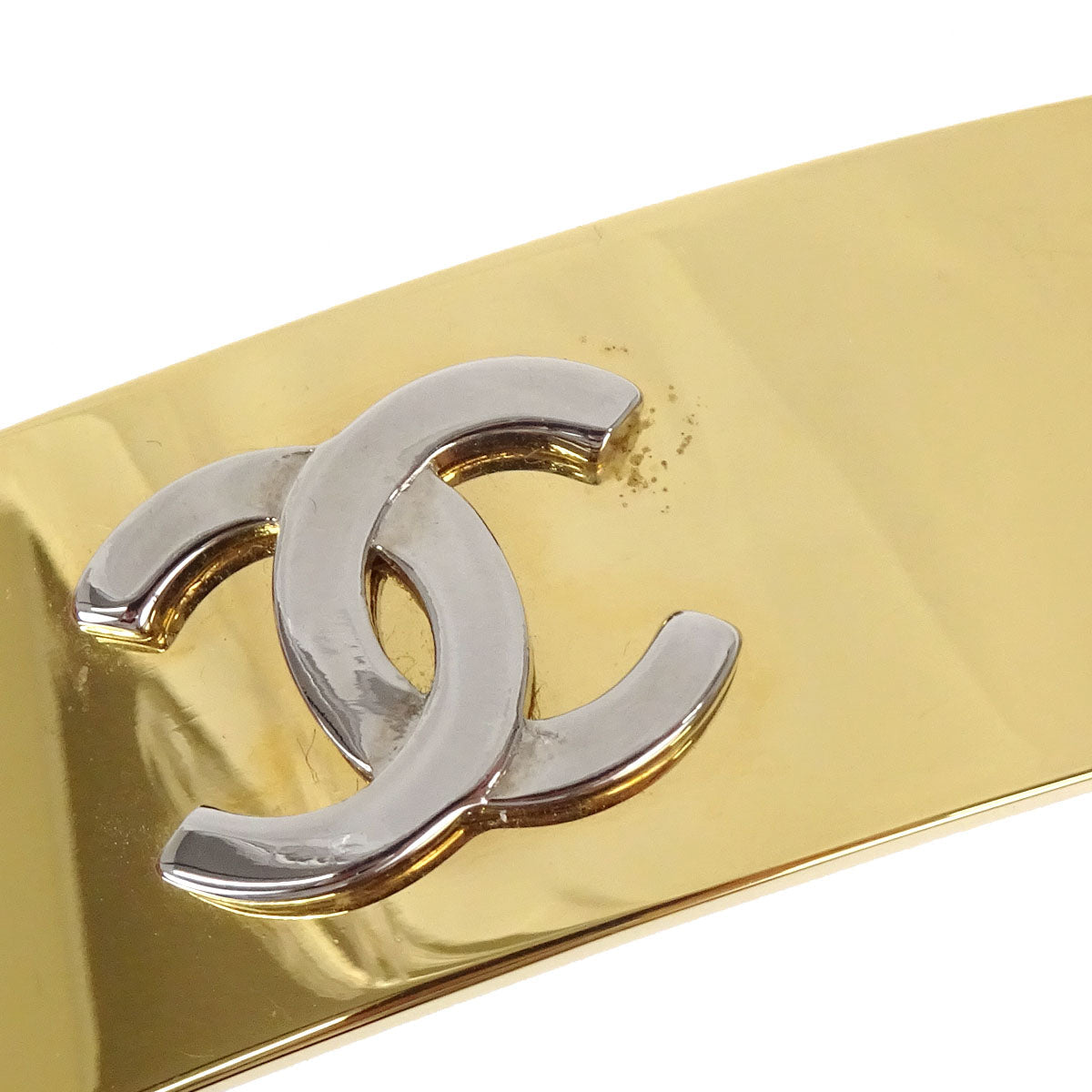 Chanel Barrette Hair Accessories Gold 71/98P