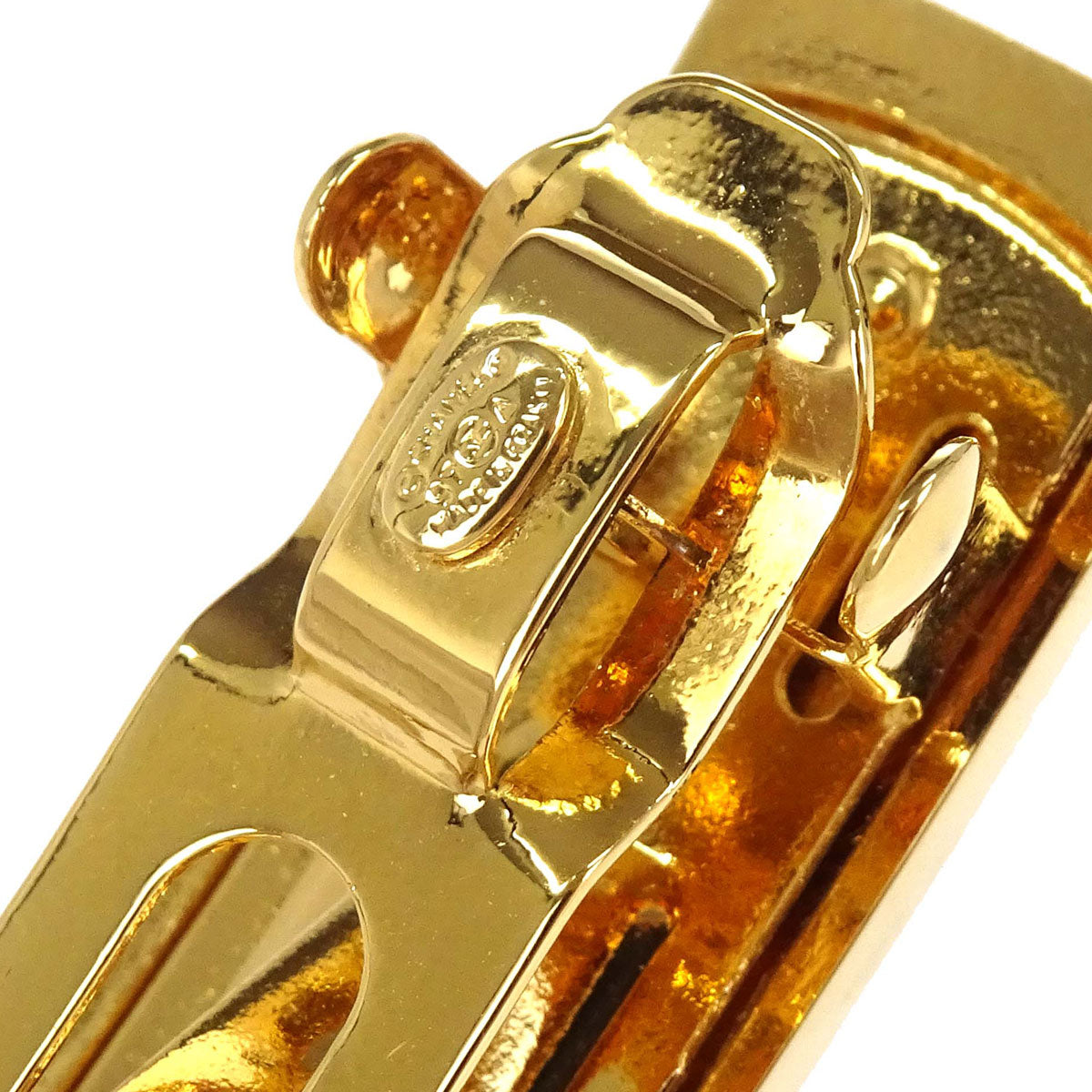 Chanel Barrette Hair Accessories Gold 62/97A