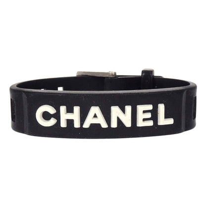 Chanel Rubber Bracelet Black 99P